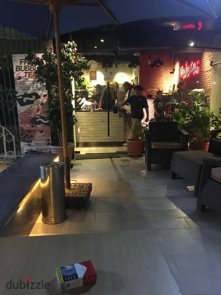 Cafe for rent in Al-Thawra Street, finished 6