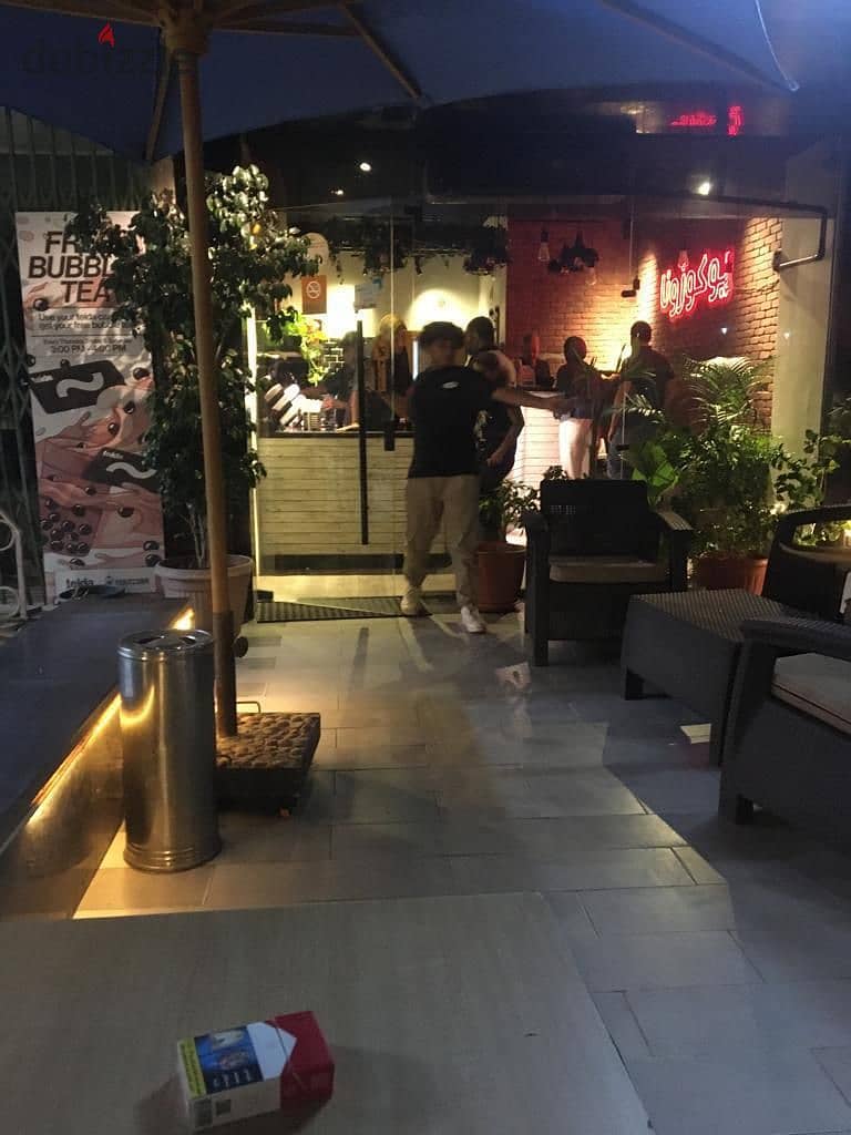 Cafe for rent in Al-Thawra Street, finished 10