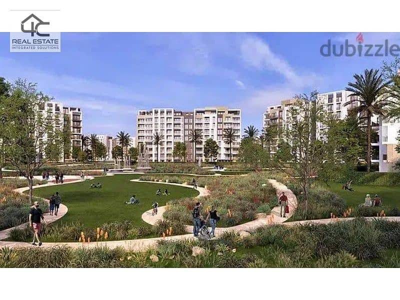 Apartment for sale in a view of villas in installments in Zed East, Fifth Settlement, 133 m 1