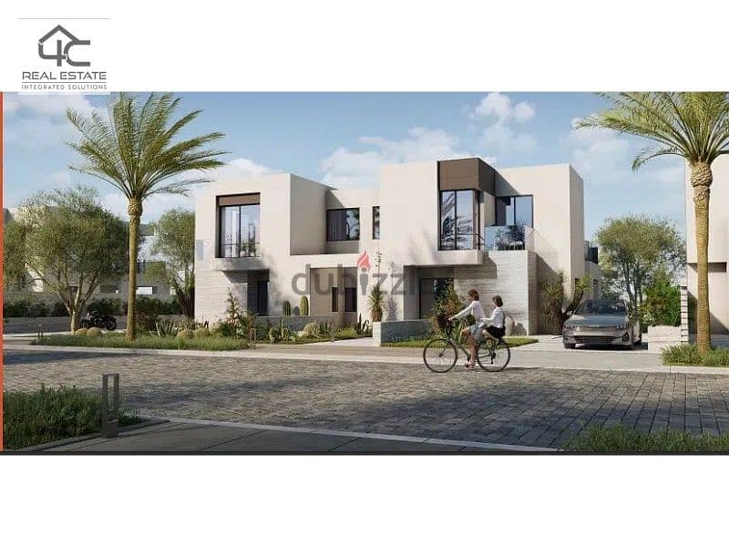 Apartment for sale in a view of villas in installments in Zed East, Fifth Settlement, 133 m 4