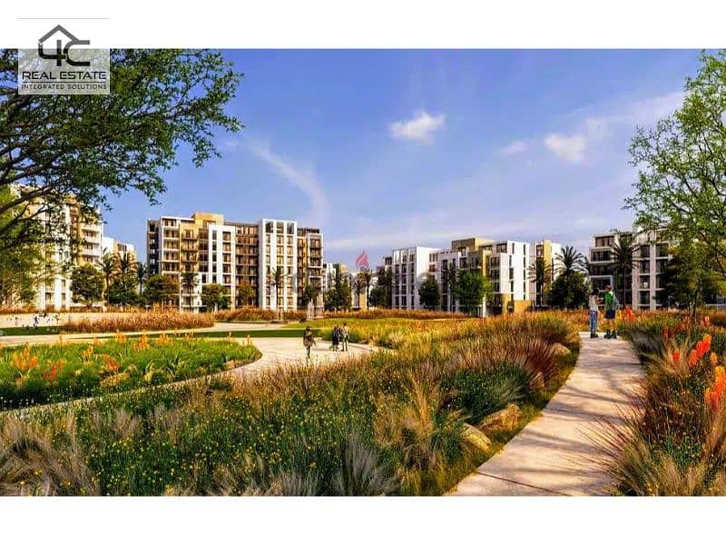 Apartment for sale in a view of villas in installments in Zed East, Fifth Settlement, 133 m 7