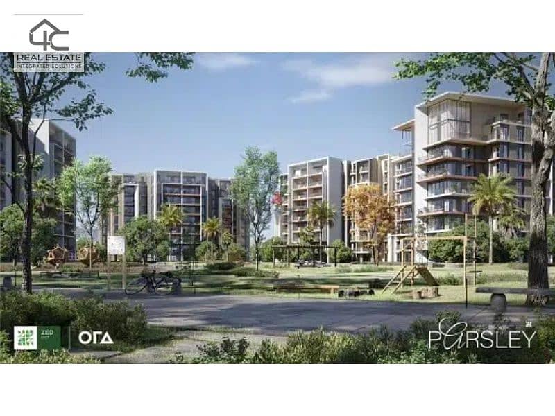 Apartment for sale in a view of villas in installments in Zed East, Fifth Settlement, 133 m 8