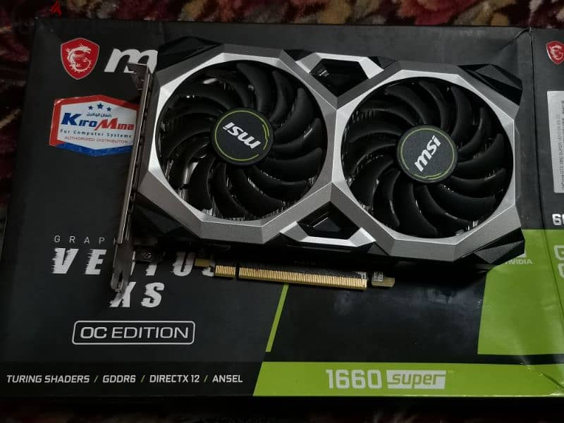 Msi ventus Gtx 1660 super 6gb 3