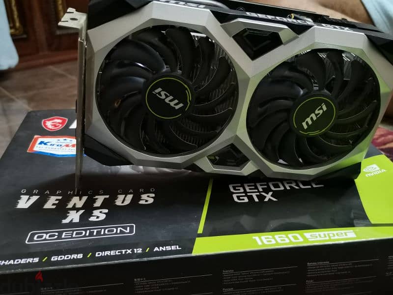 Msi ventus Gtx 1660 super 6gb 4