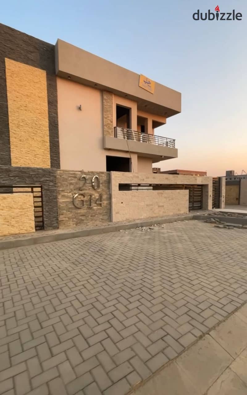 للبيع twin house 350m في الحي الاول مدينه هليوبوليس الجديده استلام فوري نصف تشطيب جاردن كبيره مع حمام سباحه 7