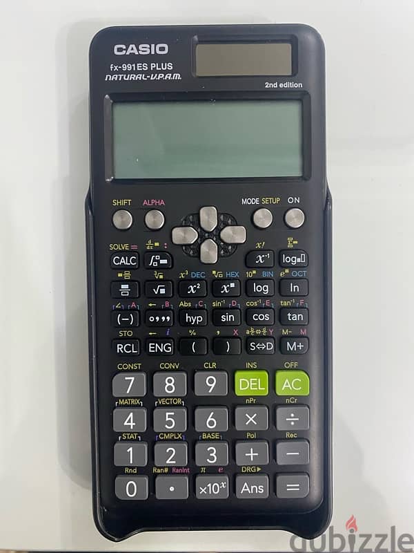 Calculator  CASIO fx-991 ES PLUS آلة حاسبة كسر زيرو للبيع 1