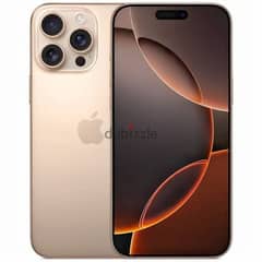 Iphone 16 pro max 256g Desert Titanium Color