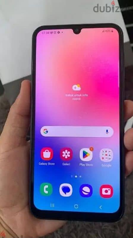 samsung A24 ram8 &128g حاله ممتازه 0