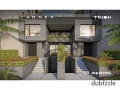 duplex with garden for sale in trio garden new cairo fully finished