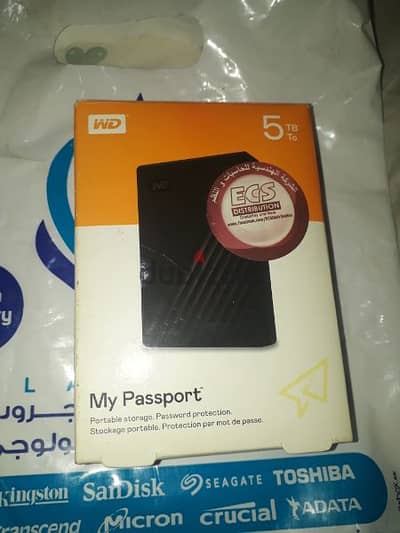 new hd western my passport 5 tera