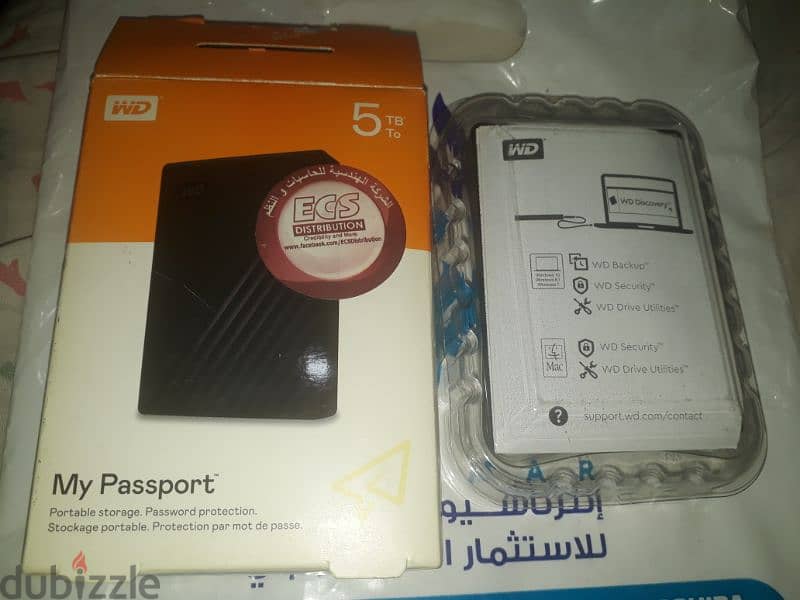 new hd western my passport 5 tera 2