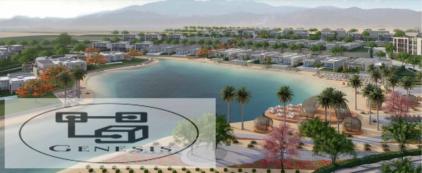 Apartment with garden 105m with full sea view for sale in somabay hurghada 8