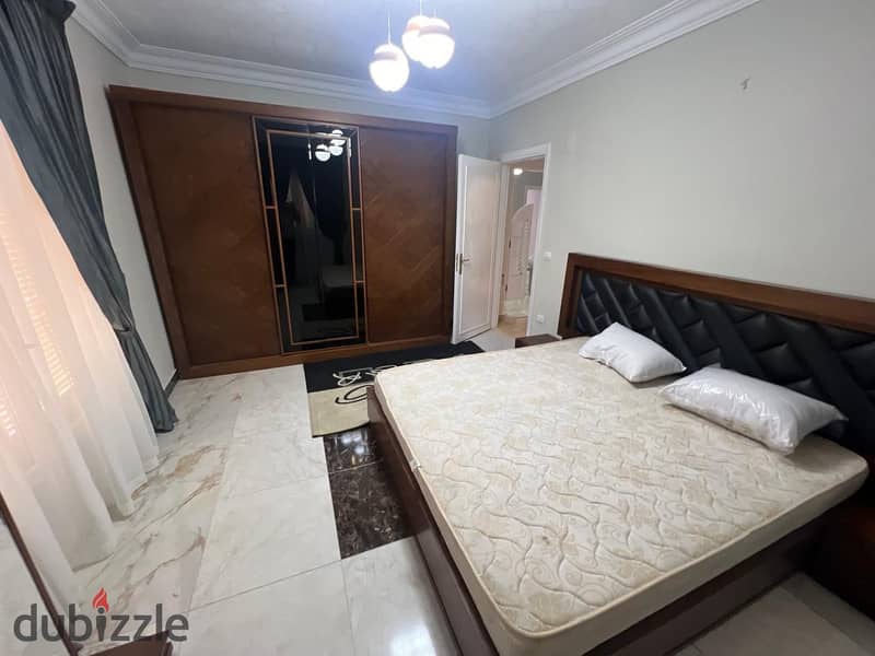 Furnished apartment for rent in nasr city in the first district is fully air conditioned 10