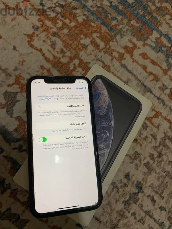 ايفون xr  ذاكره 256 5