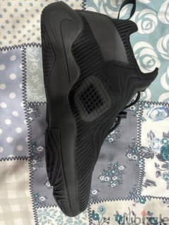 lebron nike soldier XIV triple black sneakers size 45.5