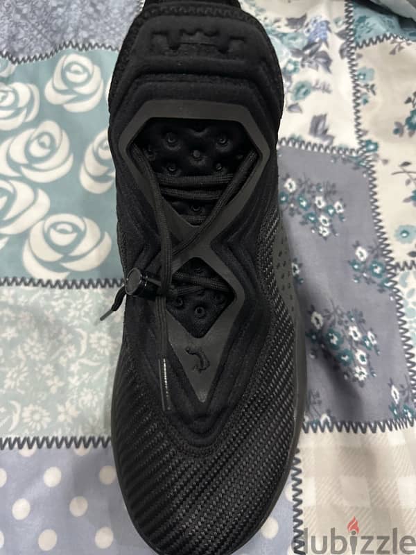 lebron nike soldier XIV triple black sneakers size 45.5 1