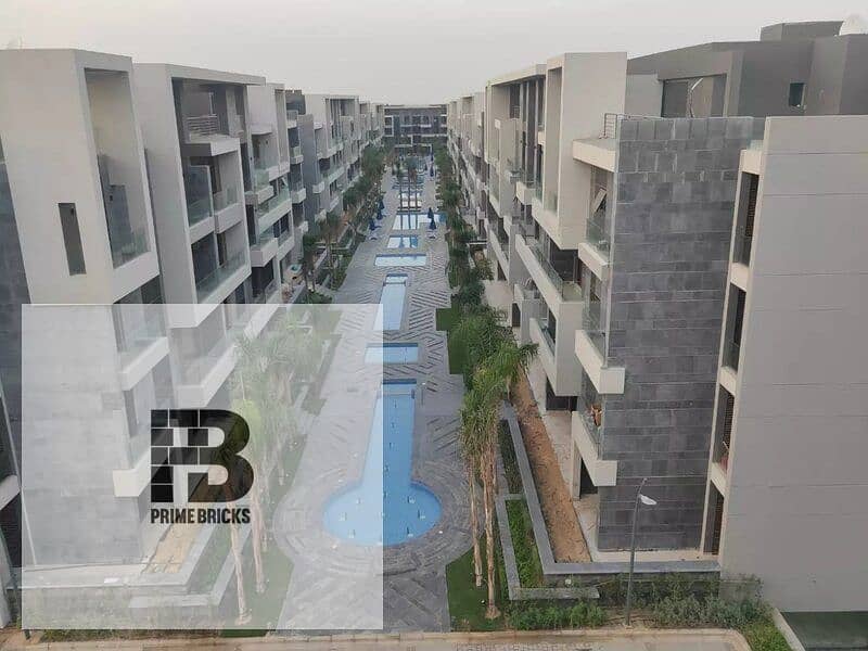 For sale penthouse 0% down payment in El Patio Sola Elsherouk in front of Madinaty Gate 3 1