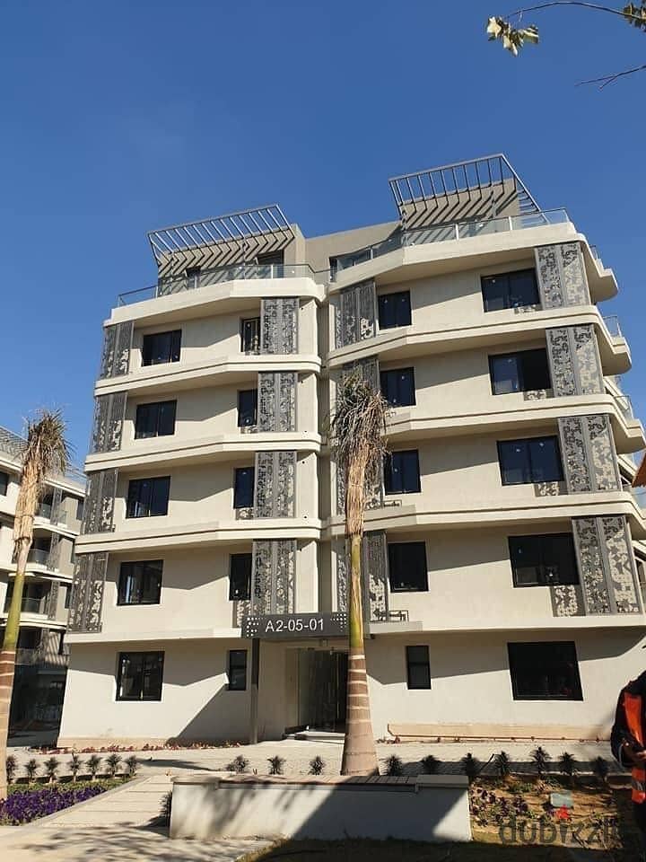 The last studio 63 m + private roof near Mall of Arabia in Badya Palm Hills October with the lowest down payment 7