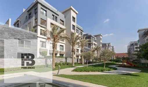 للبيع شقة بجاردن  بقسط على 10 سنوات  في Trio Garden M Squared في التجمع الخامس