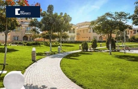 The Lowest Price Twin House For in Hyde Park New Cairo Move Now! Outlooks the fountain and close to the club house 2