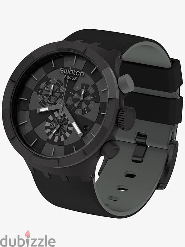 Swatch - Checkpoint Black  SB02B400 0