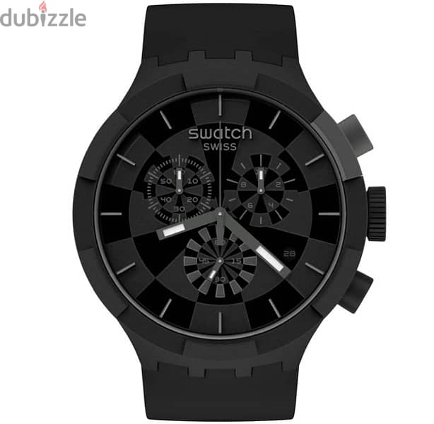 Swatch - Checkpoint Black  SB02B400 1