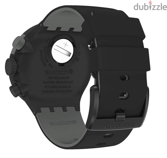 Swatch - Checkpoint Black  SB02B400 2