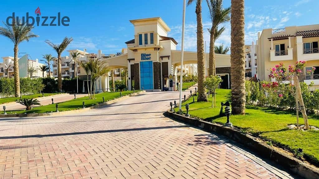 Chalet for sale 125m fully finished with direct sea view in Blue Blue - Ain Sokhna 1