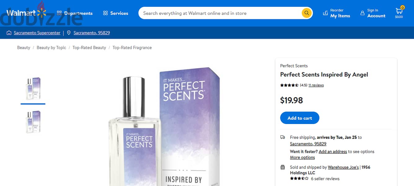 برفان حريمي وارد أمريكا Perfect Scents 1