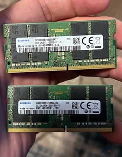 4x samsung DDR4 Ram laptop memory 32GB 2666 رامات لابتوب