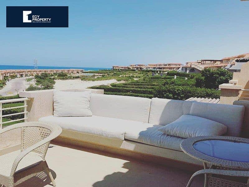 Villa 250 sqm, fully finished, super luxurious, and furnished , in Telal Sokhna -, directly on the sea, 4