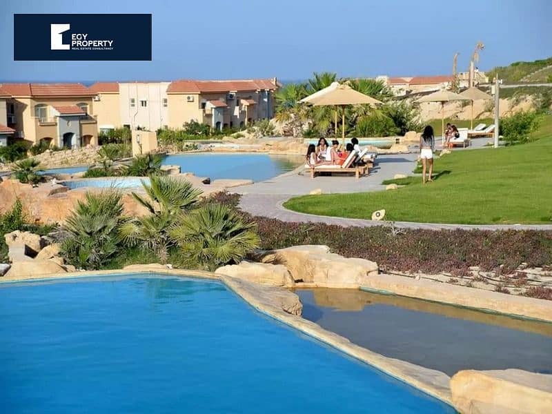 Villa 250 sqm, fully finished, super luxurious, and furnished , in Telal Sokhna -, directly on the sea, 10