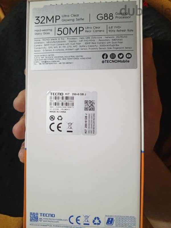 تليفون Tecno spark 10 Pro 9