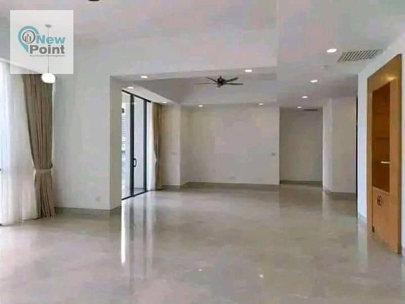 Apartment with garden for sale in Taj City Compound directly on Suez Road 3