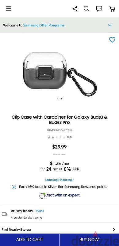 SAMSUNG BUDS 3 WITH ORIGNAL CASE FROM SAMSUNG 7