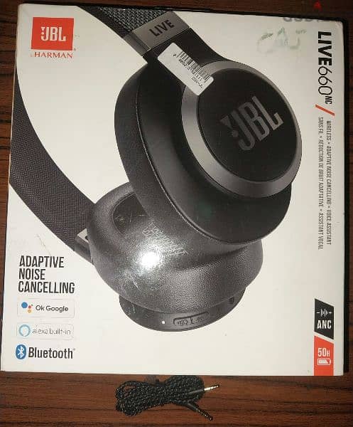 سماعة jbl live 660nc ، بطارية استخدام فوق ال 40 ساعة وصوت jbl المميز 0