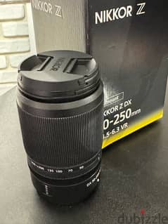 lens z nikon 50-250 like new