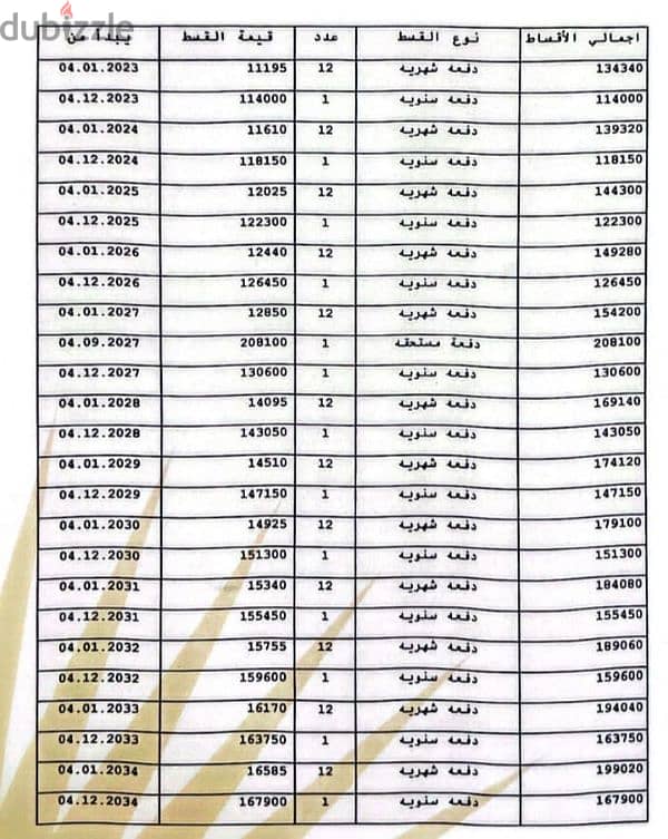 شقه للبيع فى مدينتى 107 متر فى B14 1