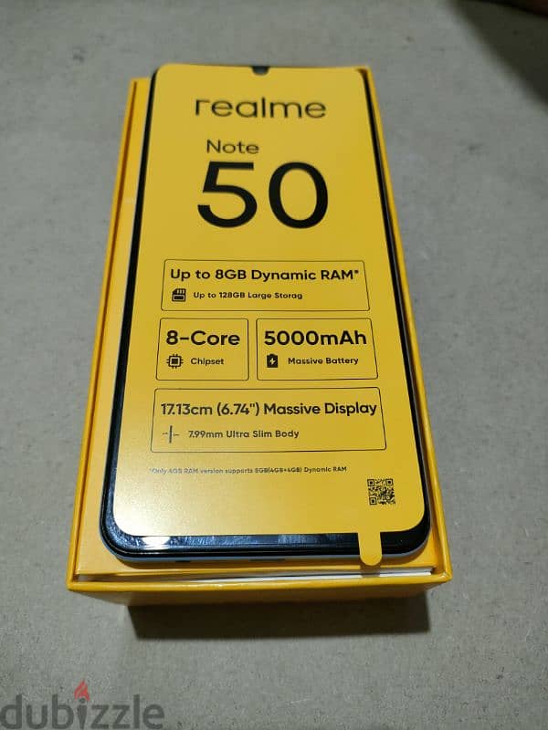 Realme note 50 (Sky Blue) 6