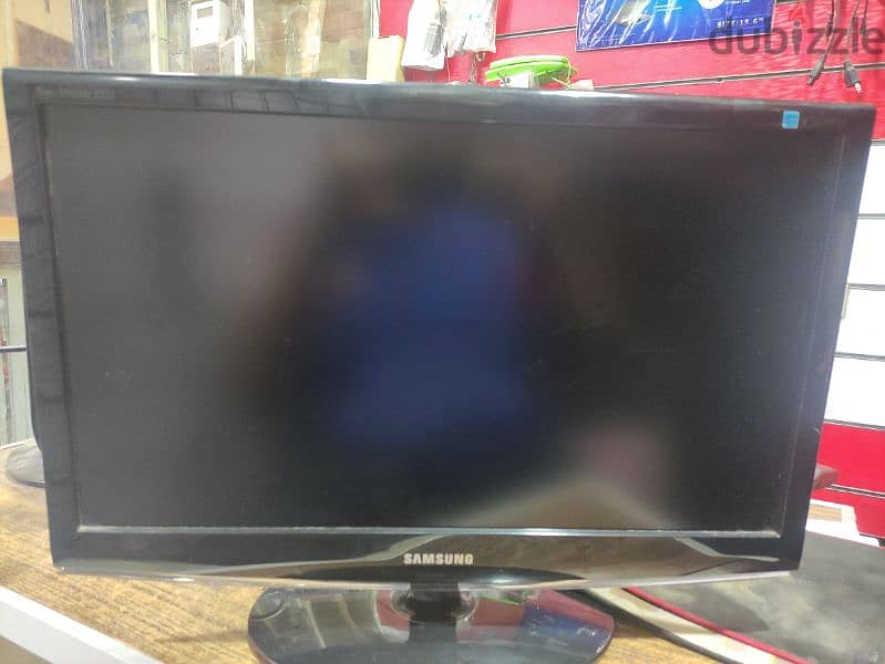 شاشة samsung lcd 23  بوصه بحاله ممتازه 1