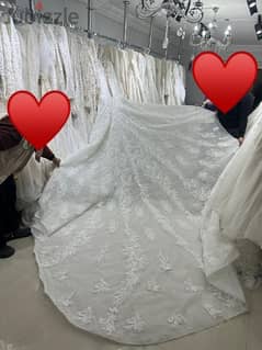 wedding dress فستان زفاف 0