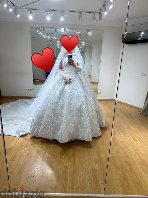 wedding dress فستان زفاف 2