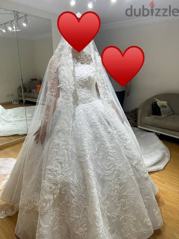 wedding dress فستان زفاف 3