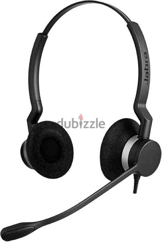 Jabra 2389-820-109 Stereo Wideband Headset 'BIZ 2300' Schwarz 0