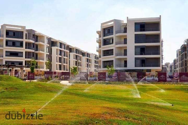 With a down payment of only 500 K EGP - Studio with garden for sale in Taj City 10