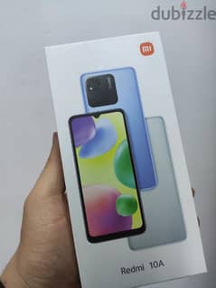 Redmi 10A (64GB) كسر زيرو بالكارتونه والشاحن الأصلي جديد لم يستخدم