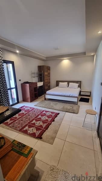 استوديو مفروش للايجار كورتيارد سوديك الشيخ زايد Studio fully furnished