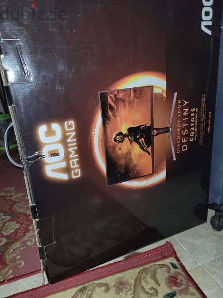 AOC CQ27G3S 1440p 165hz 27 inch Monitor 1