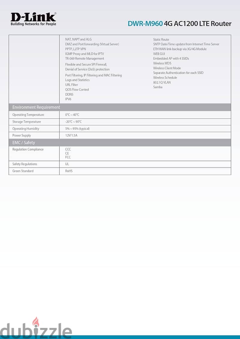 راوتر 4G AC1200 LTE DWR-M960 دي - لينك 2