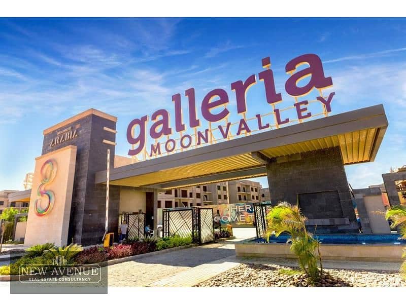 Ground Apartment Pool view in Galleria Moon Valley 8